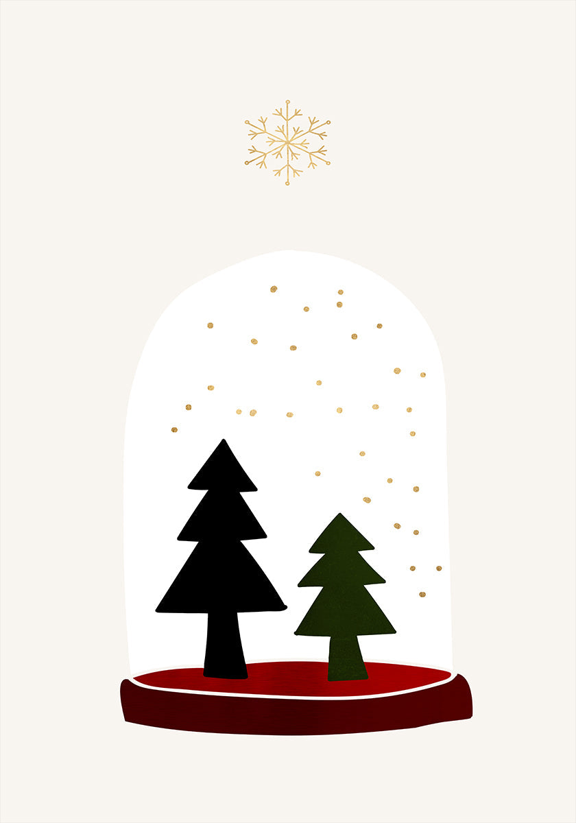 Pôster Dançando Flocos de Neve