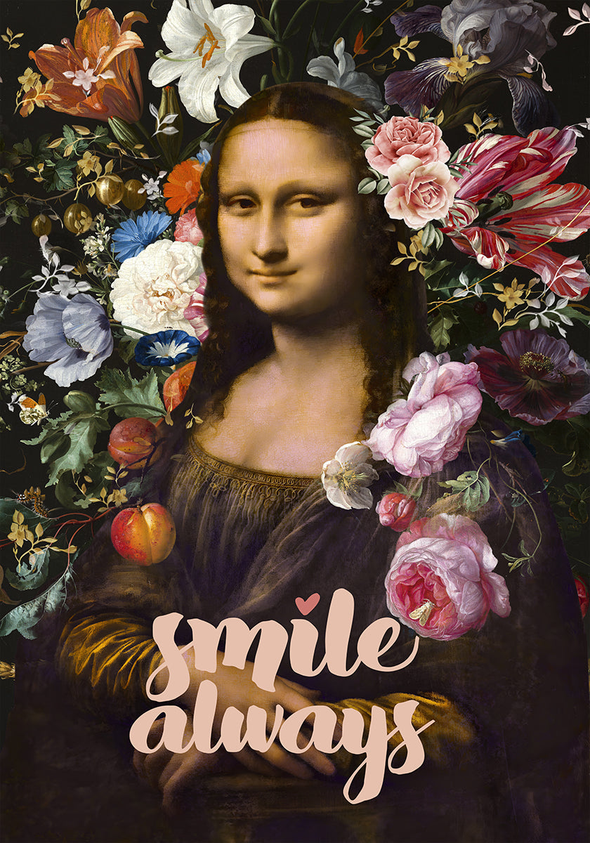 Pôster Sorria sempre, Mona Lisa