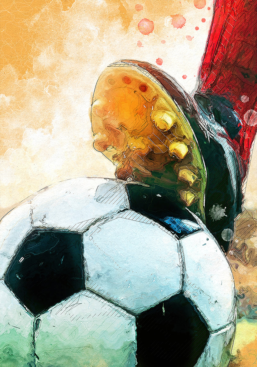 Póster Football 1 sport art
