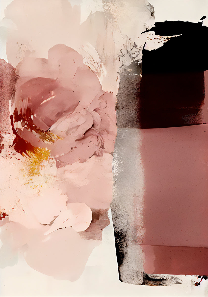 Póster Abstração de flor