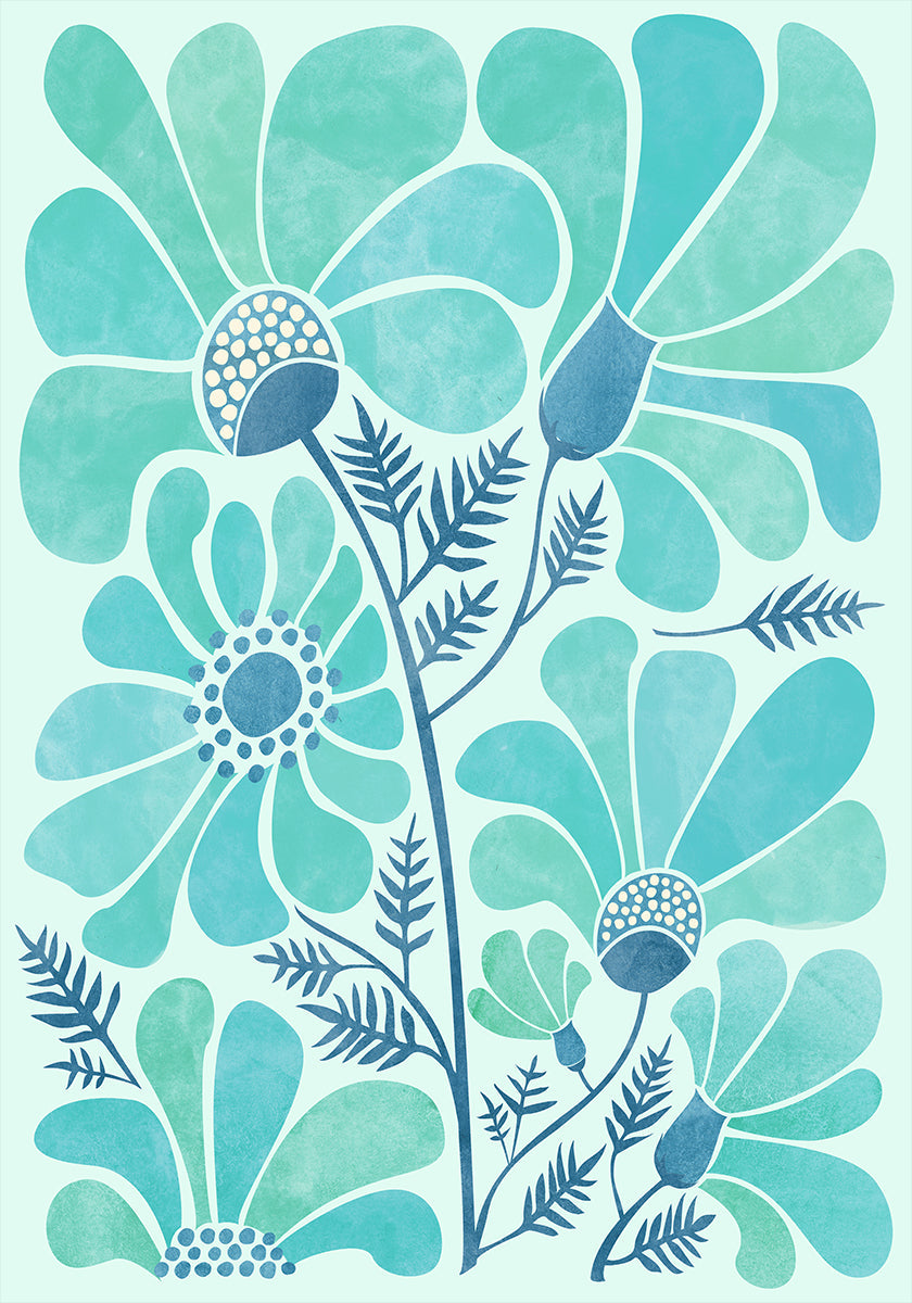 Himalayan Blue Poppies (NEW) - Posterbox