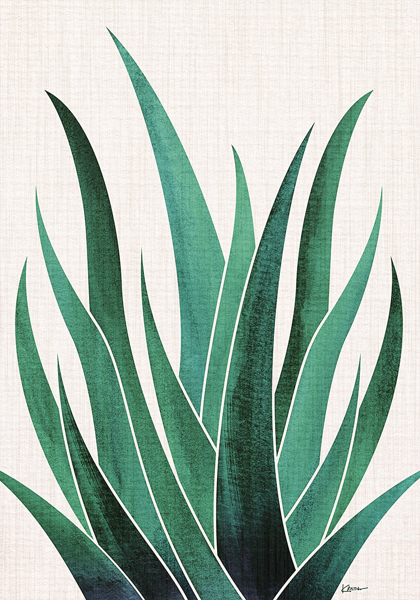 Póster Cacto de agave do deserto