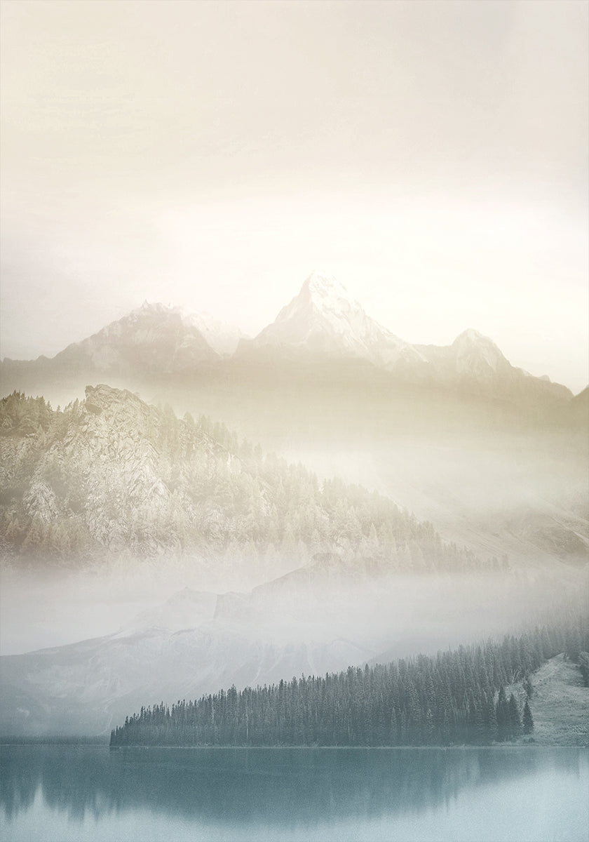 Póster Paisagem III da baunilha