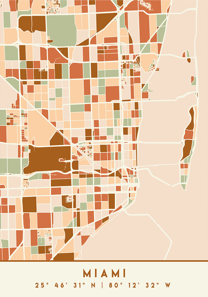 Pôster Tons Pretos 53 da Terra dos Mapas