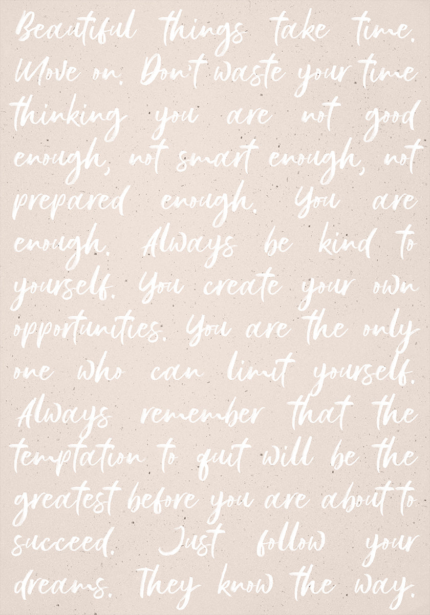 Pôster de citações motivacionais