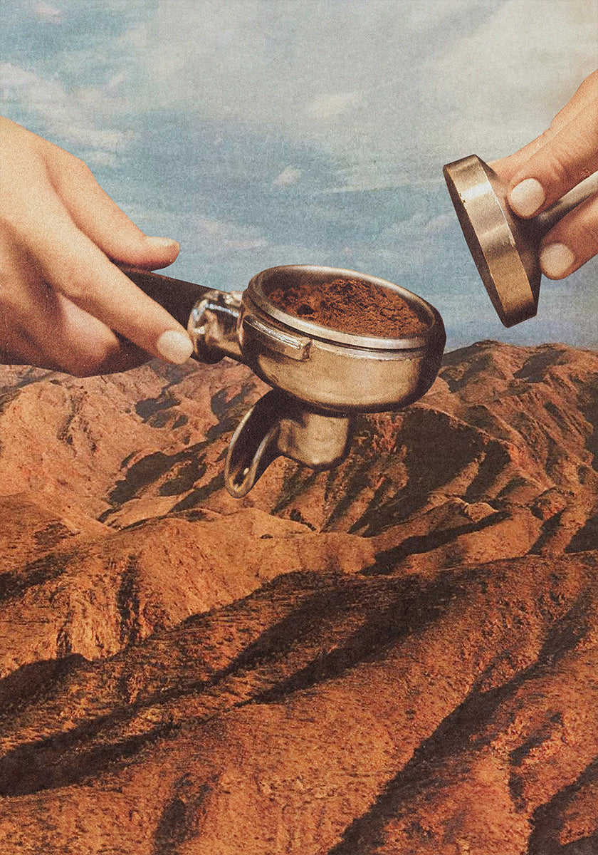 Póster Barista Coffee County