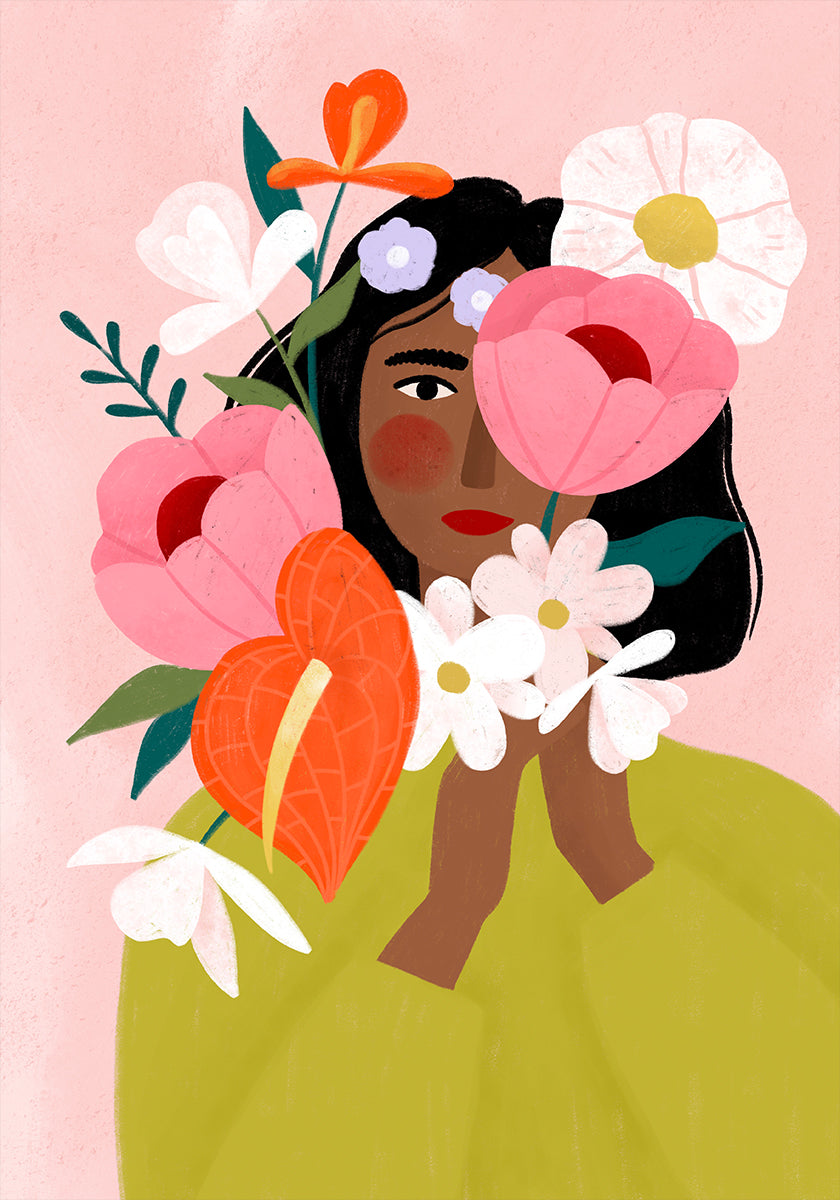 Flores e serenidade