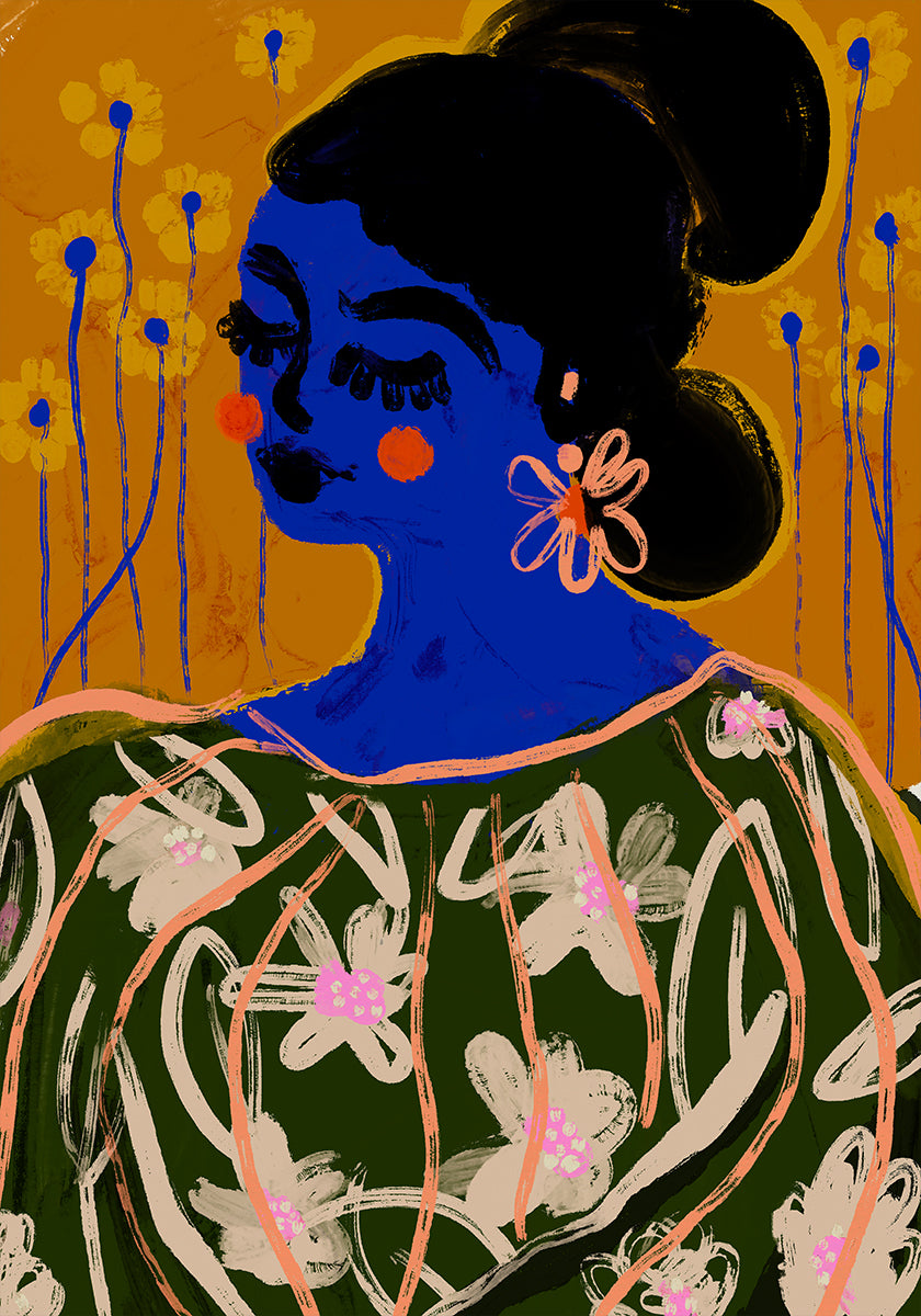 Rato Flor Azul