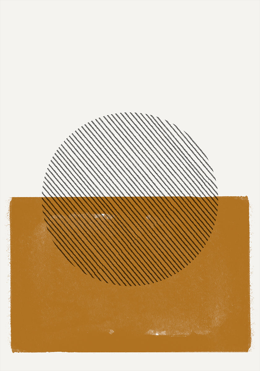 Pôster Horizonte Listrado