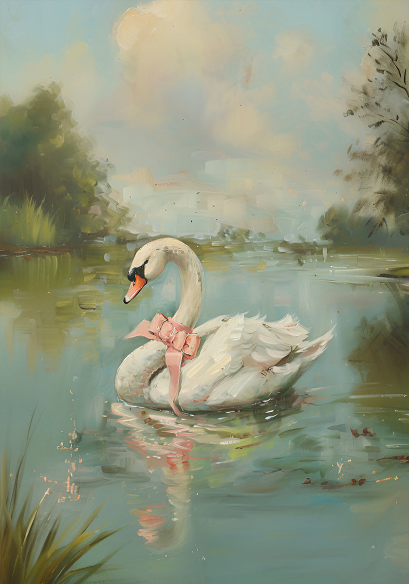 Coquete cisne vintage