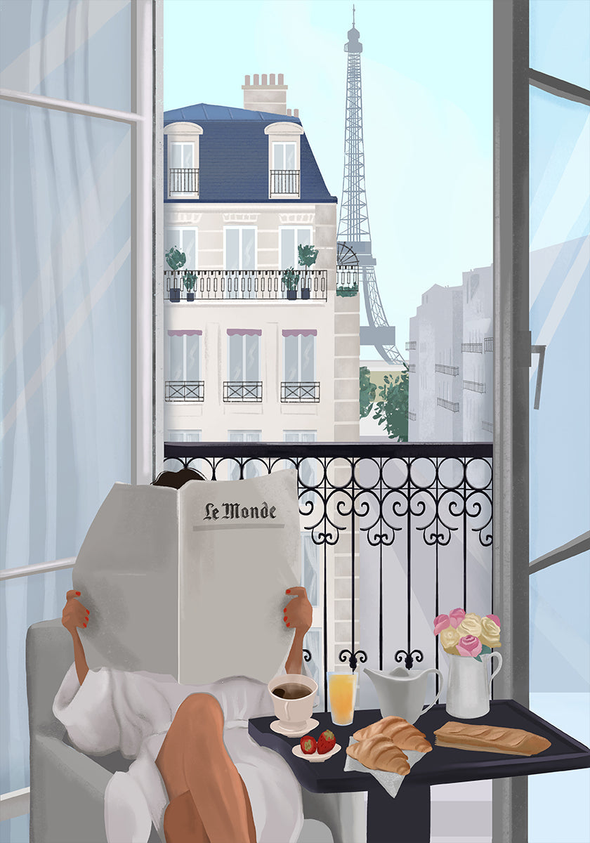Póster Varanda de Paris