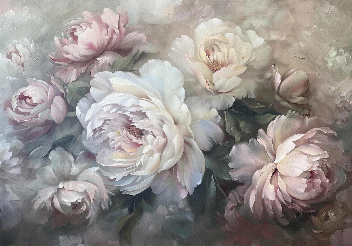 Pôster Pintura de flores 5