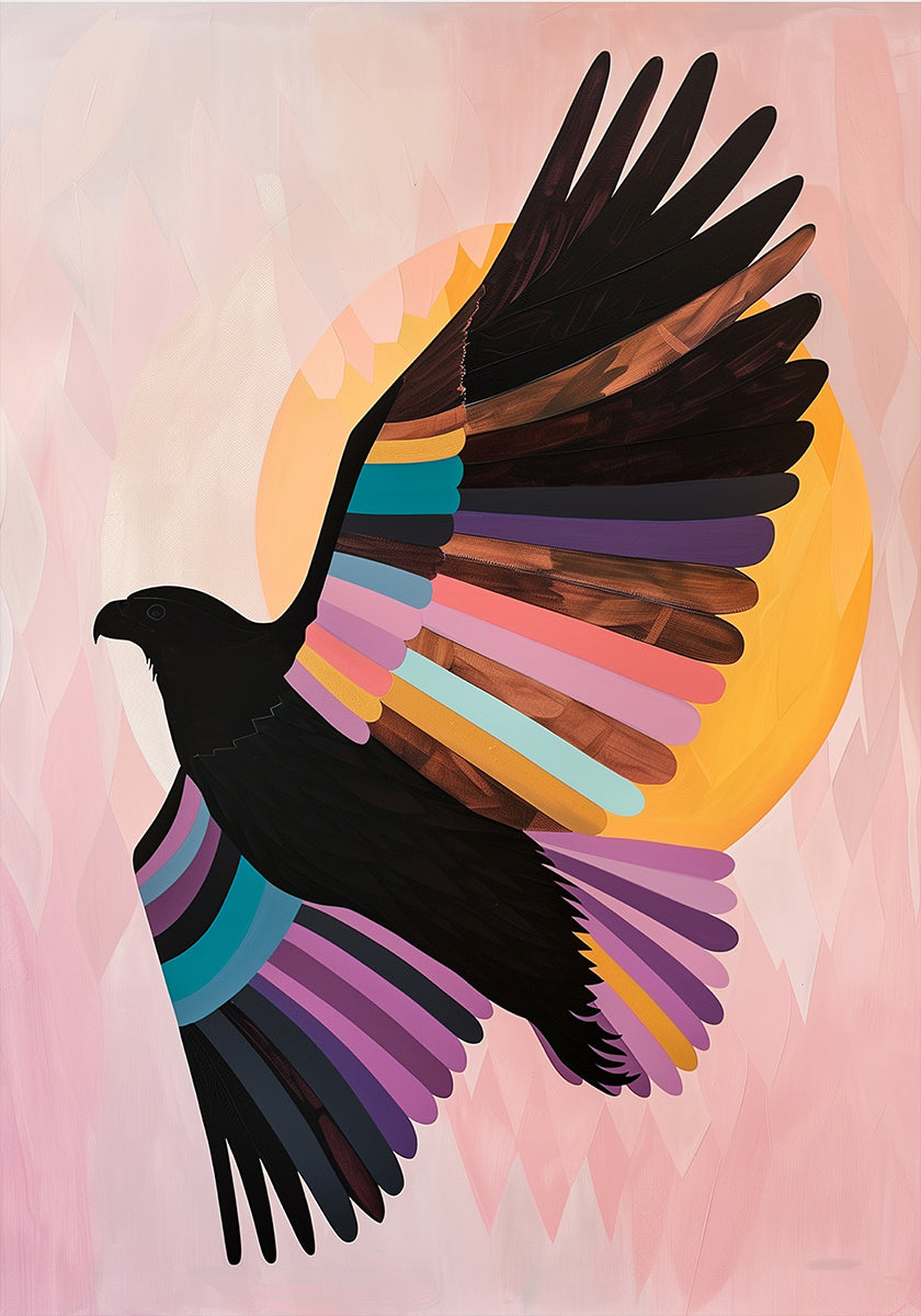 Póster Pássaro Acordando