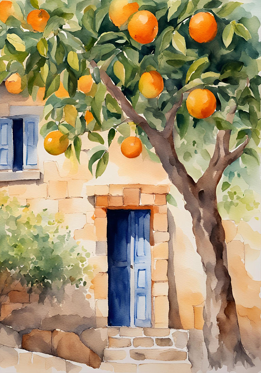 Póster Orange Tree