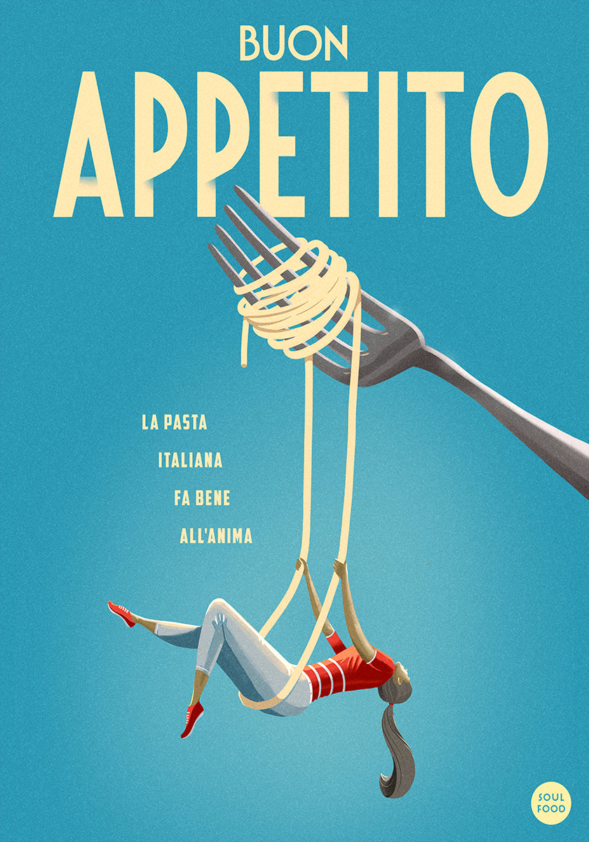 Póster Buon Appetito