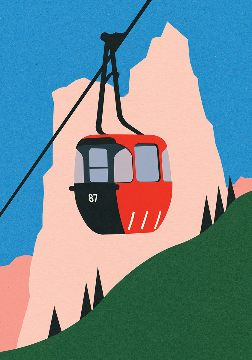 Póster Alpes Allgäu