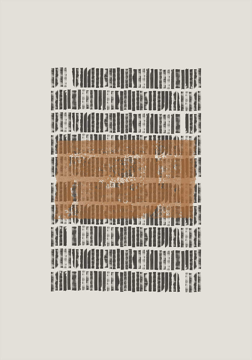 Póster Padrão em contraste