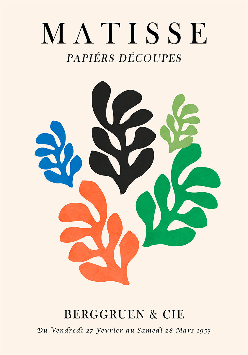 Póster Matisse floral 7