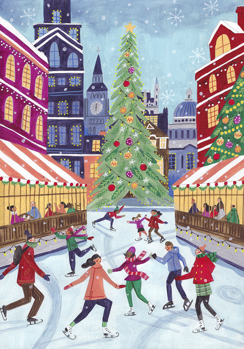 Póster Patinando em Londres