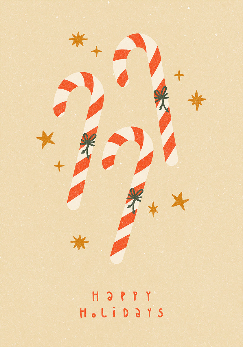 Póster Candy Cane