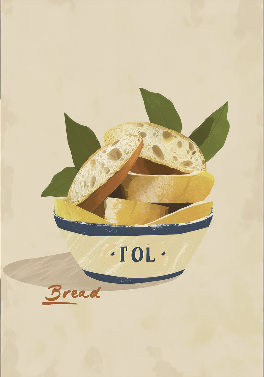 Delícia de Tigela de Pão