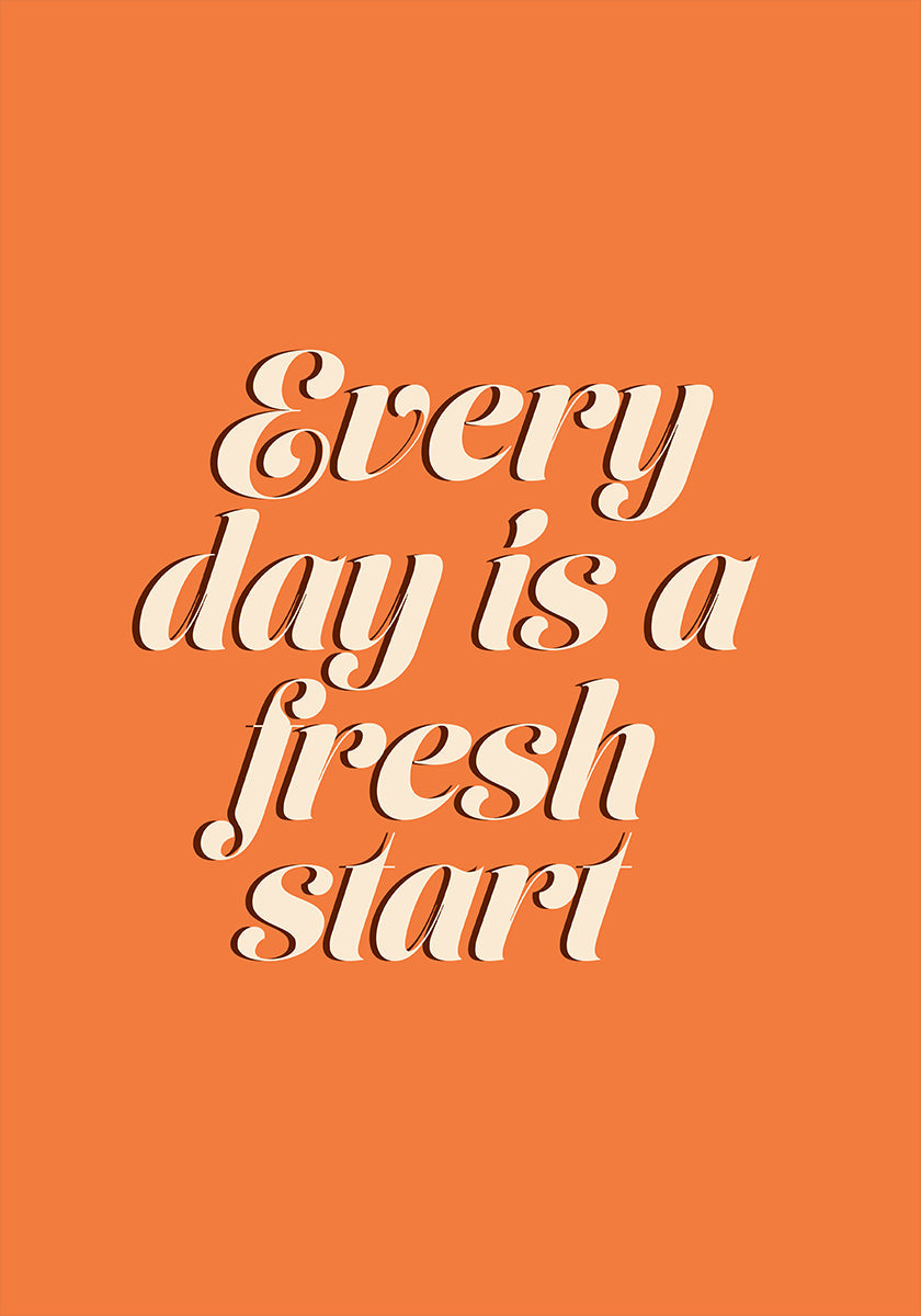 Pôster do Novo Começo