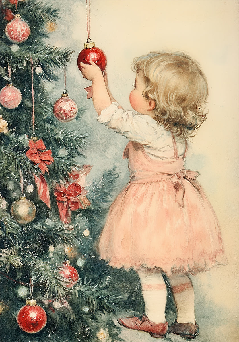 Poster Jovem na véspera de Natal
