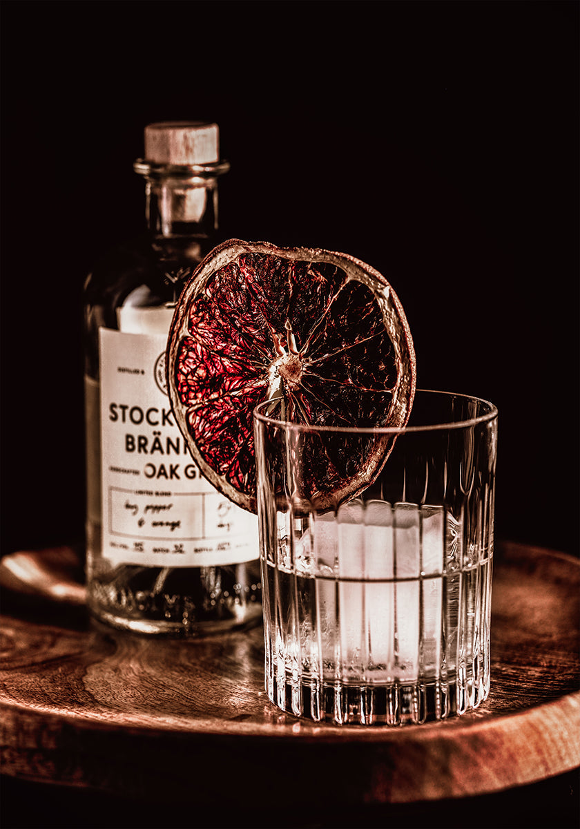 O pôster do gim bebendo