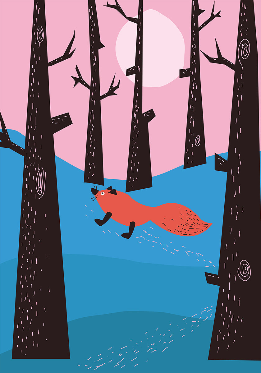 Póster Raposa de Inverno