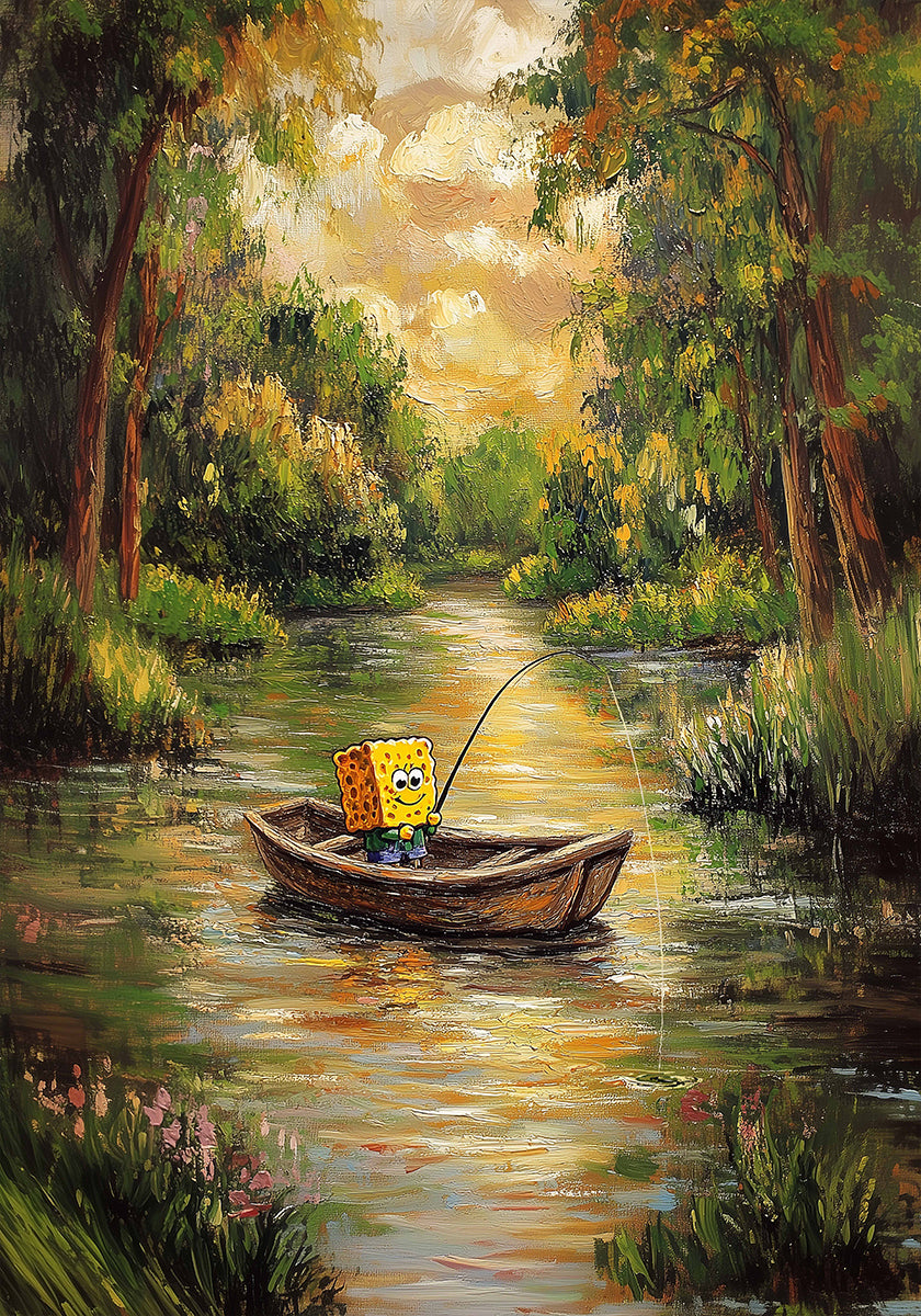 Póster Bob by the river