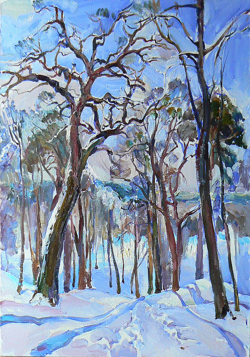 Póster Winter Forest