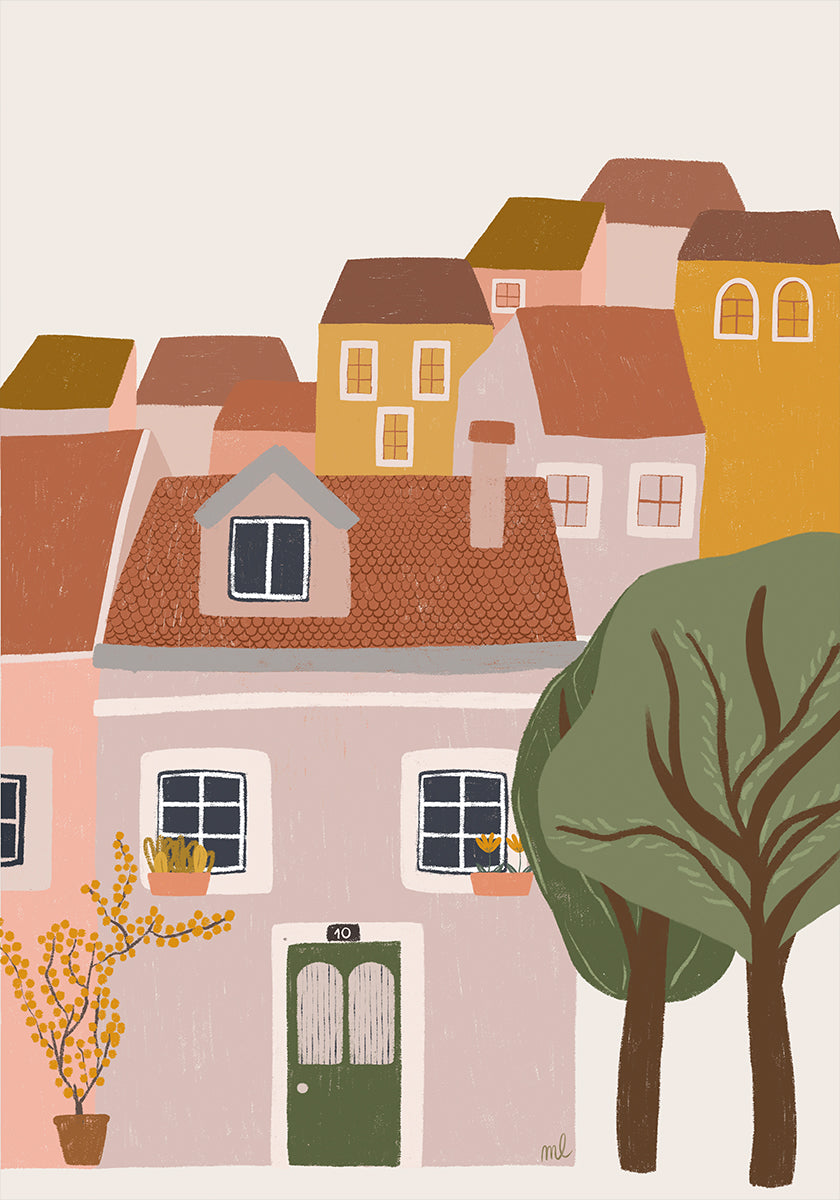 Póster Rua de Lisboa