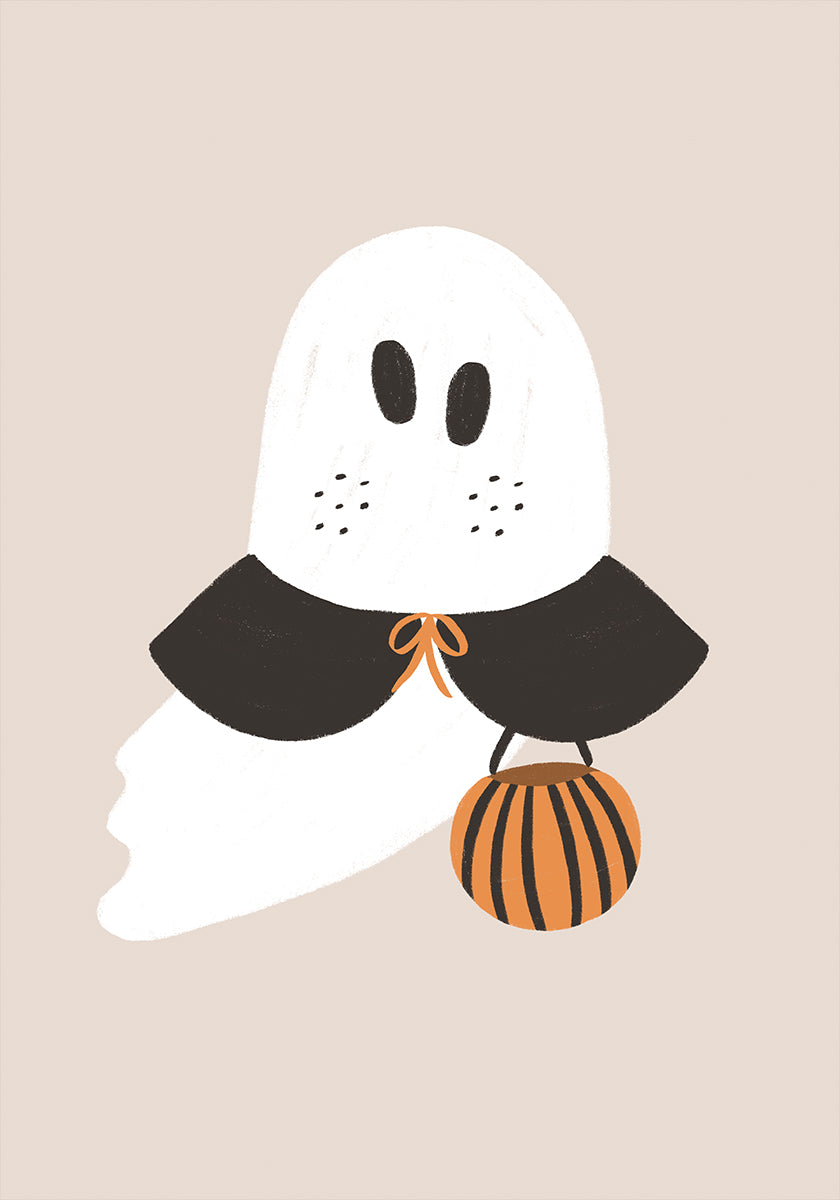 Pôster fantasma fofo