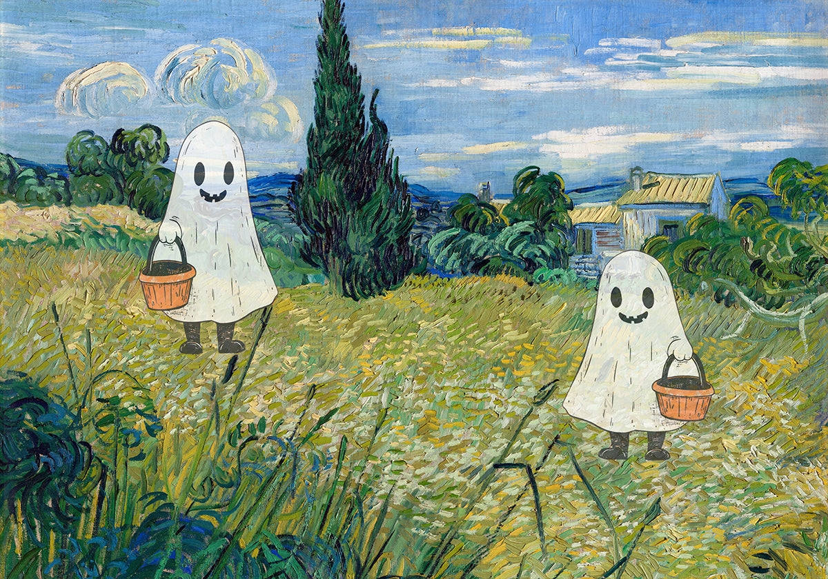 Pôster de paisagem de Halloween