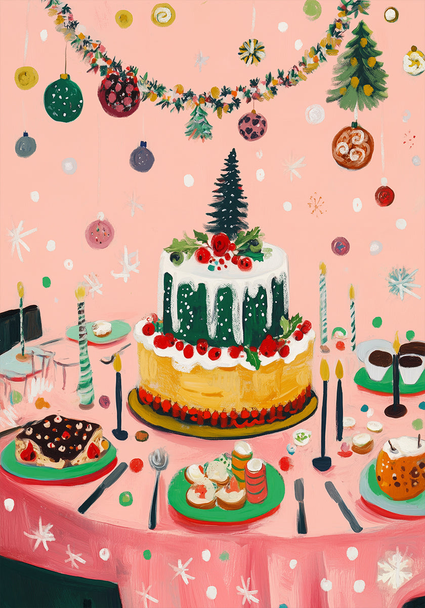 Pôster Christmasdinnerno01