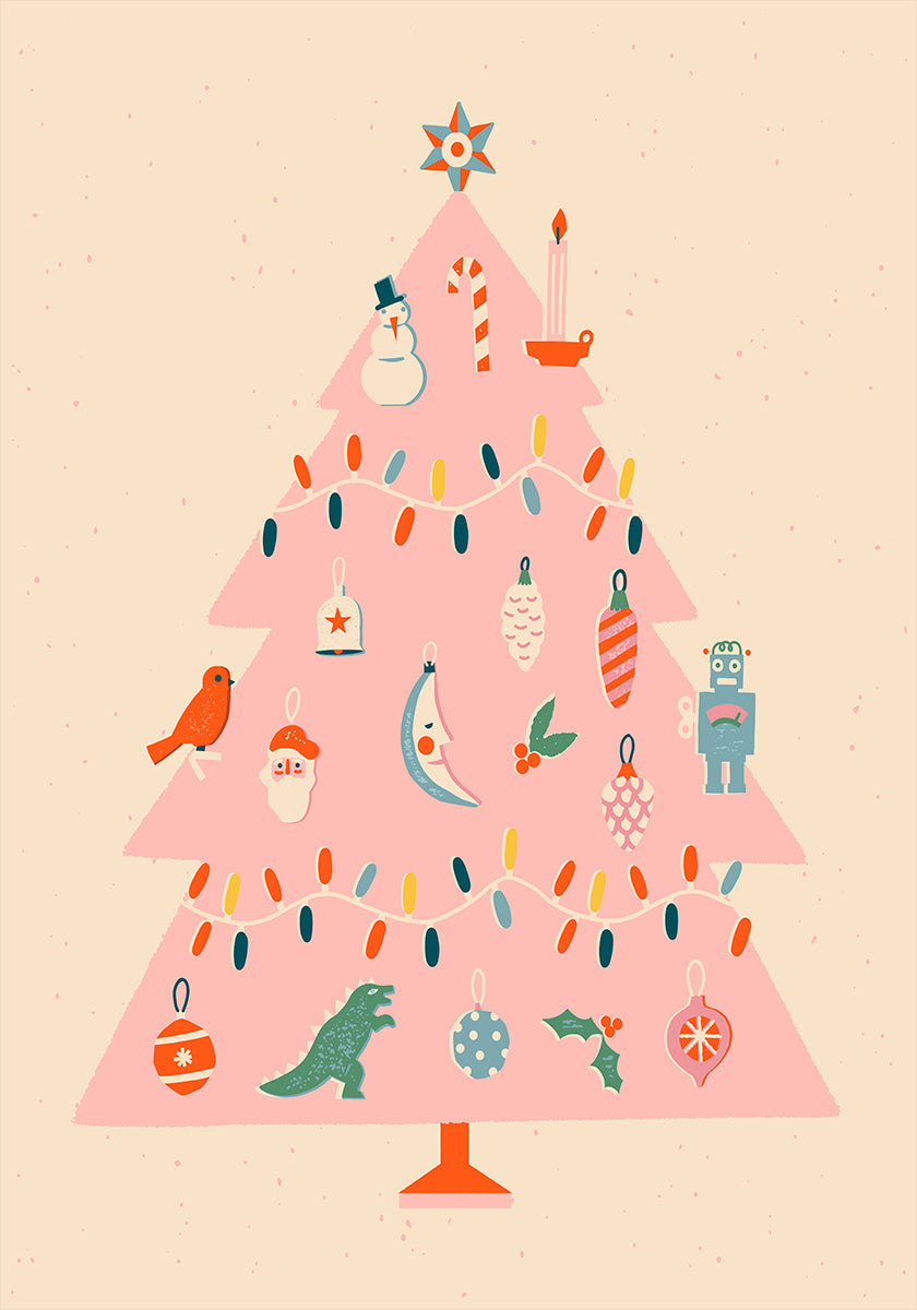 Póster Happychristmasno81