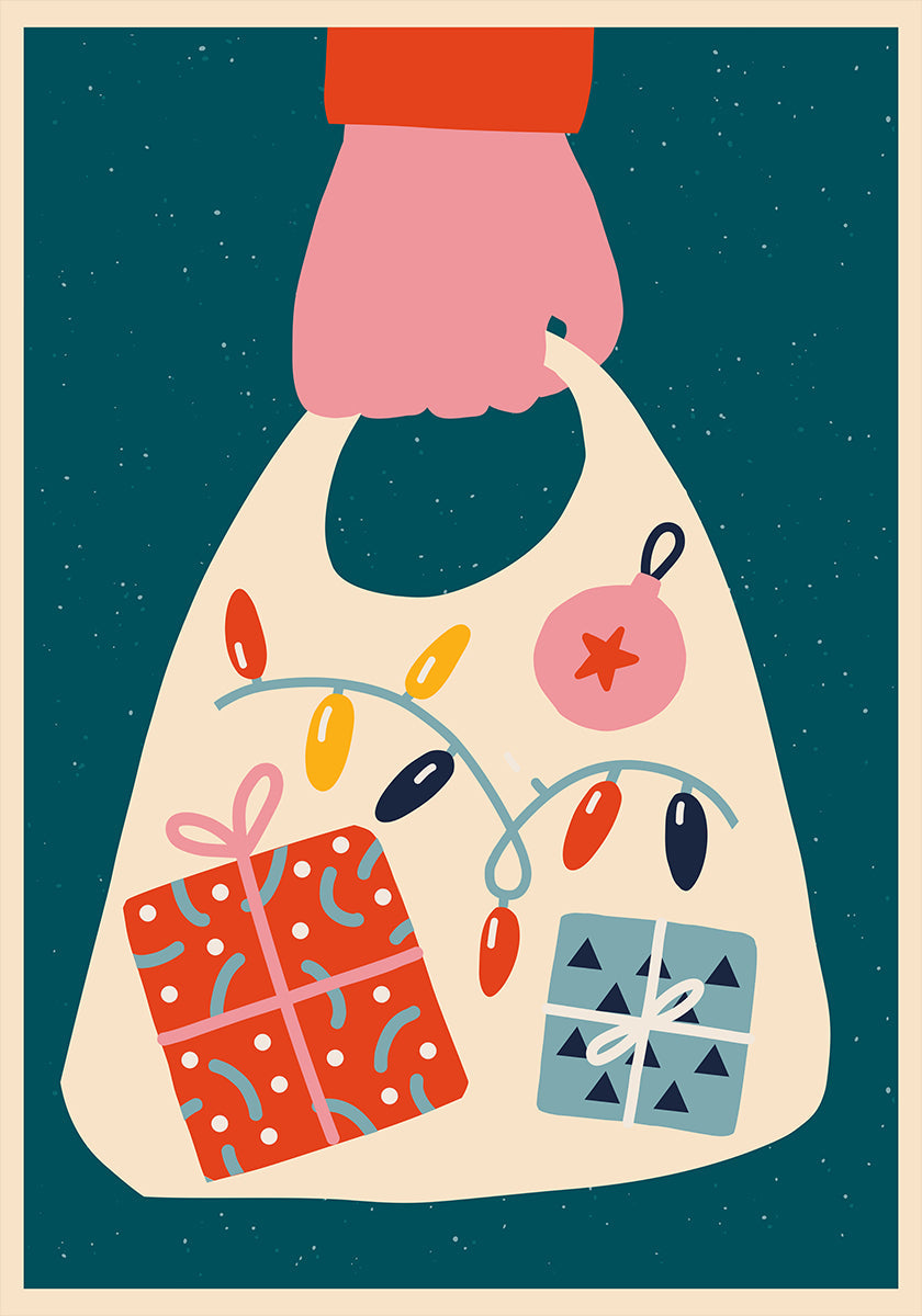 Póster Happychristmasno82