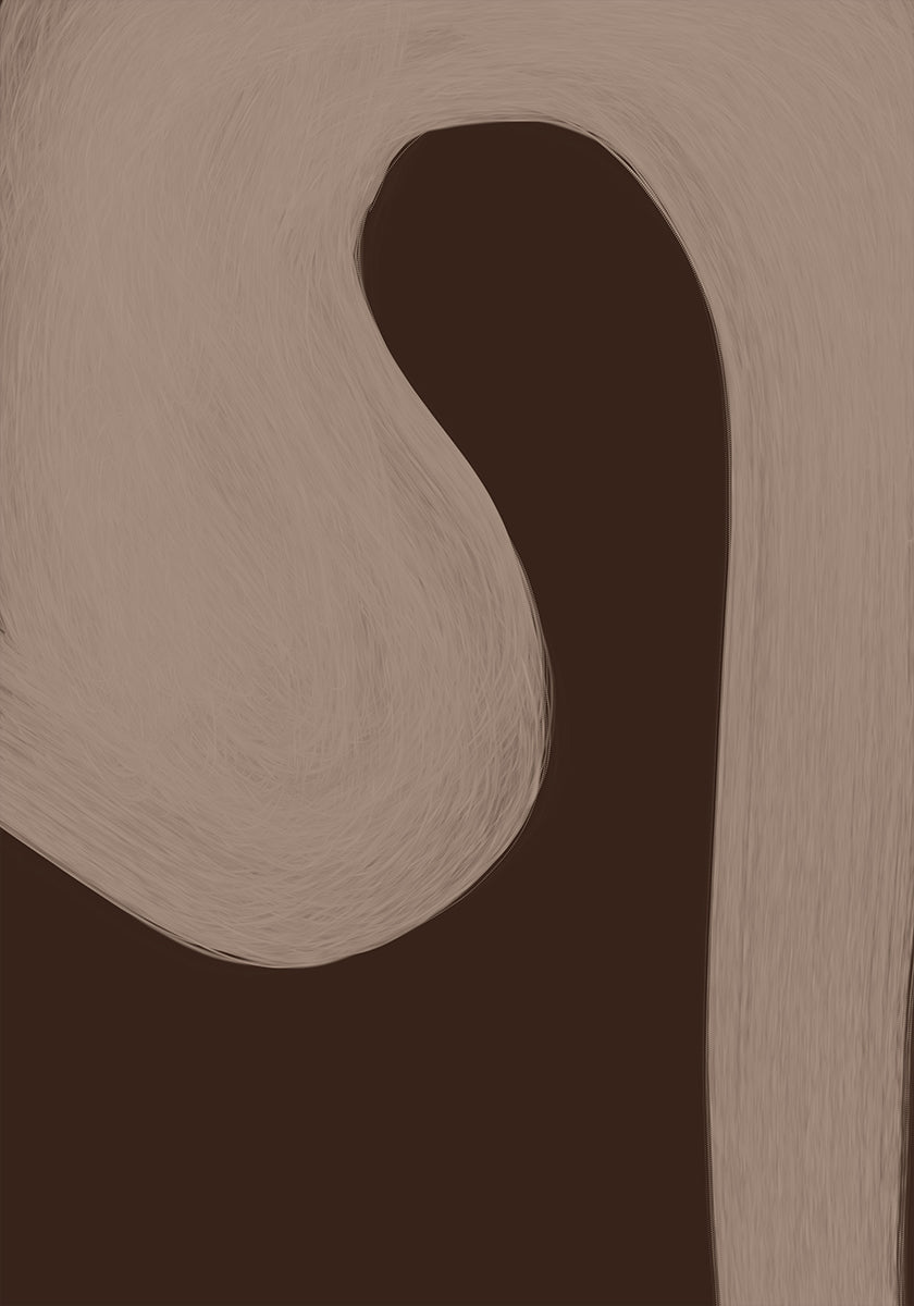 Póster Cópia da paleta de cores Mocha Mousse Iv