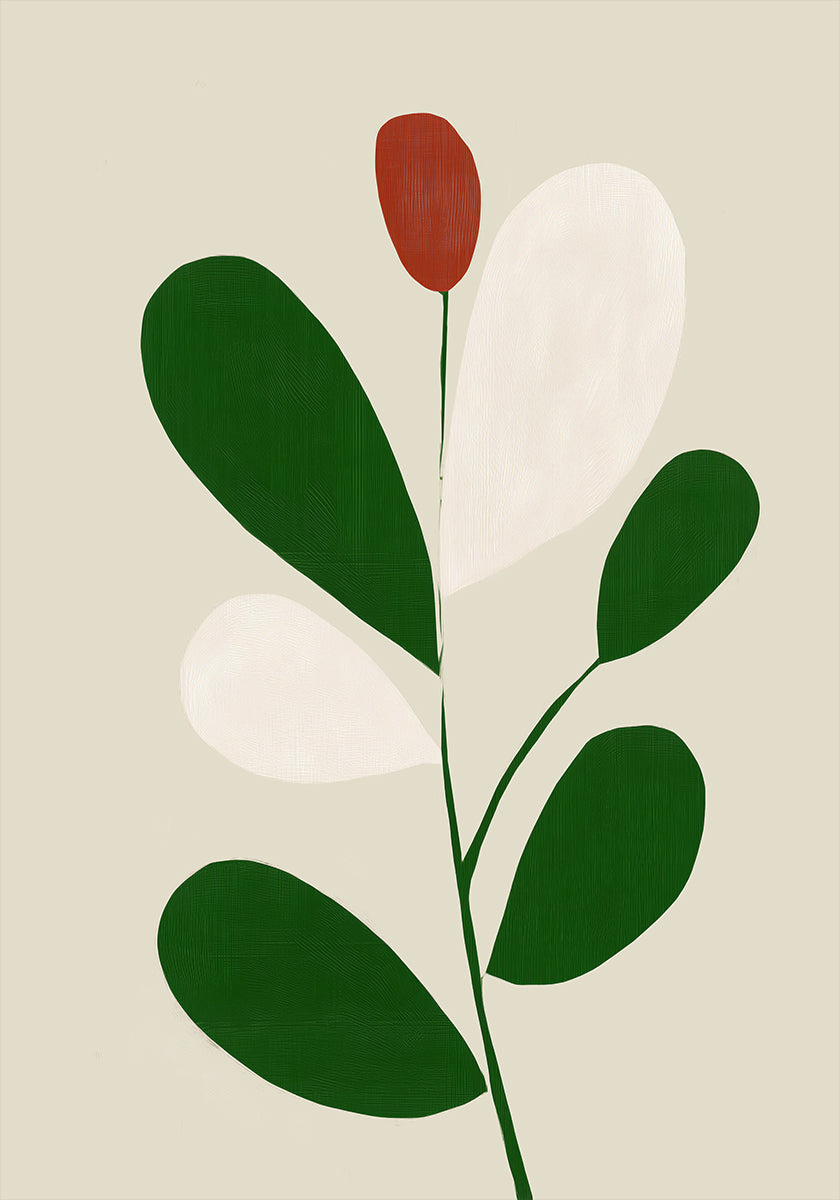 Póster Flor Mínima