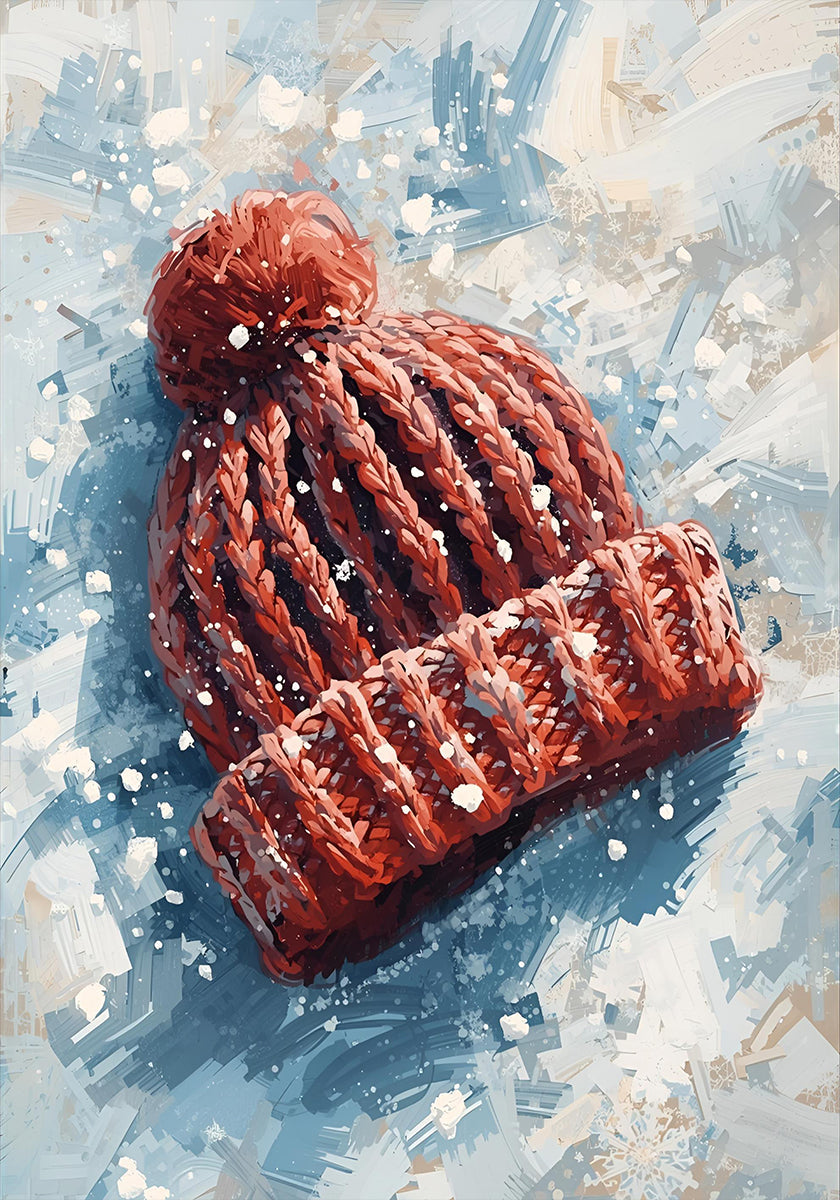 Pôster Mütze im Schnee