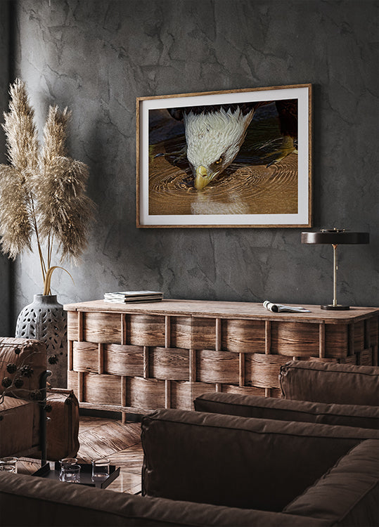 Póster Bebida fresca em um dia quente