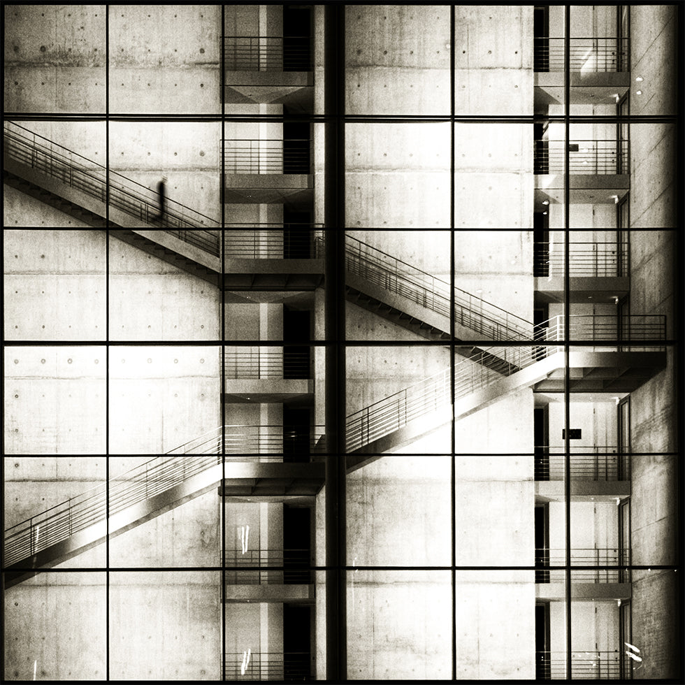 Póster Escadas Abstratas