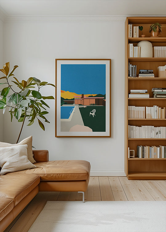 Kaufmann Desert House Poolside (NEW) - Posterbox