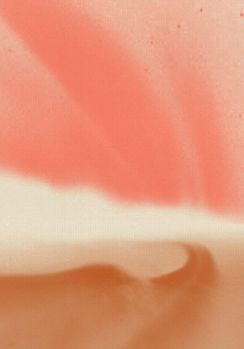 Abstract landscape in soft pastels (NEW) - Posterbox