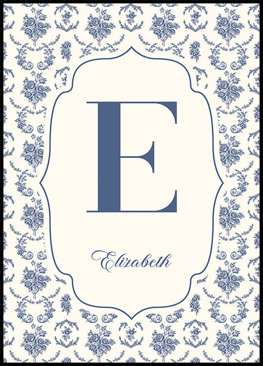 Elegant Name Personal Poster - Posterbox