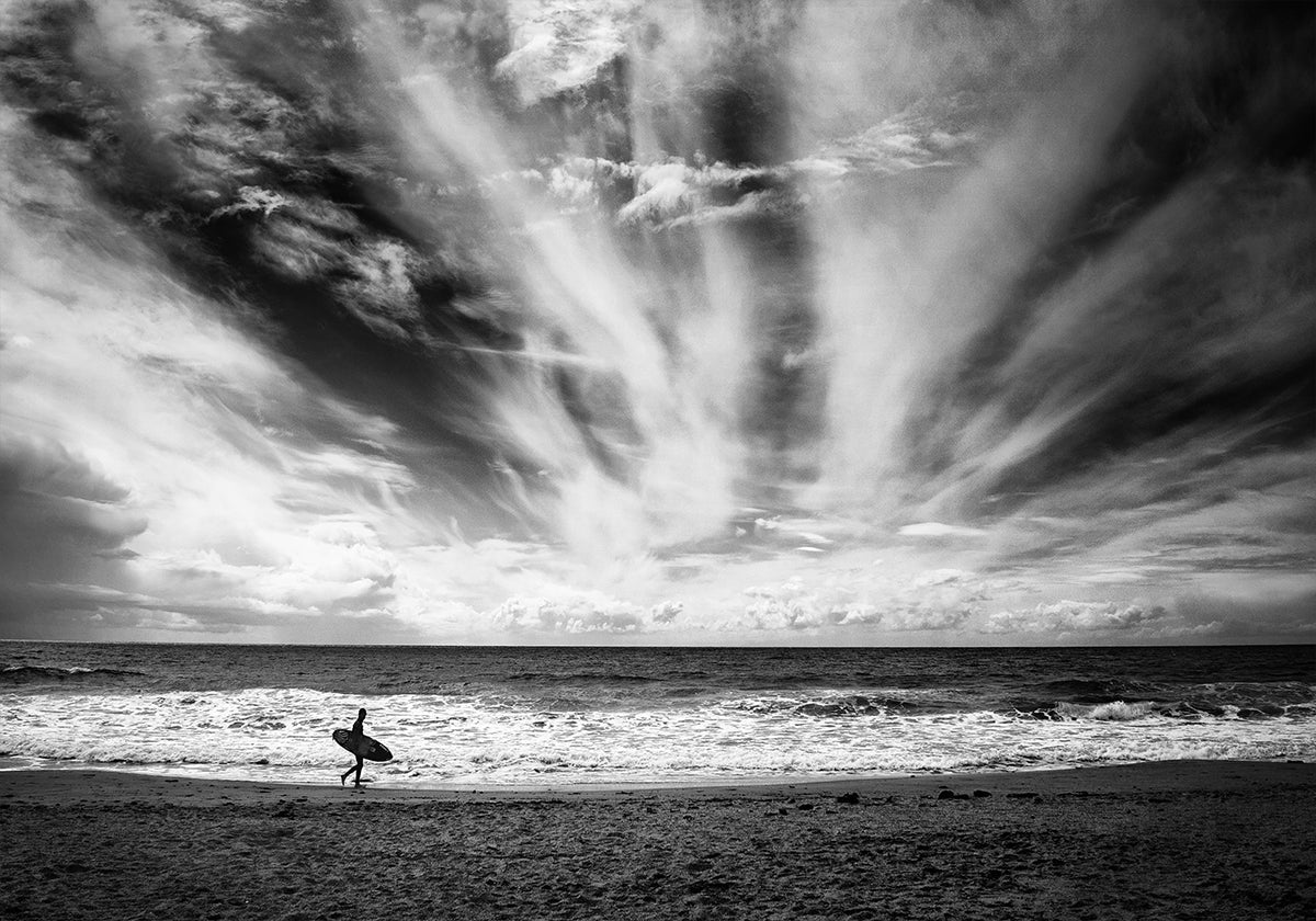 A solidão de um surfista
