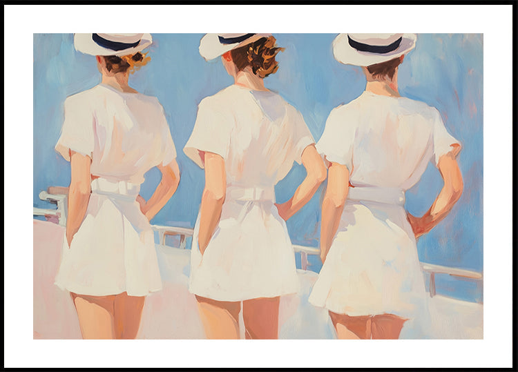 Retro Three Sailors (NEW) - Posterbox