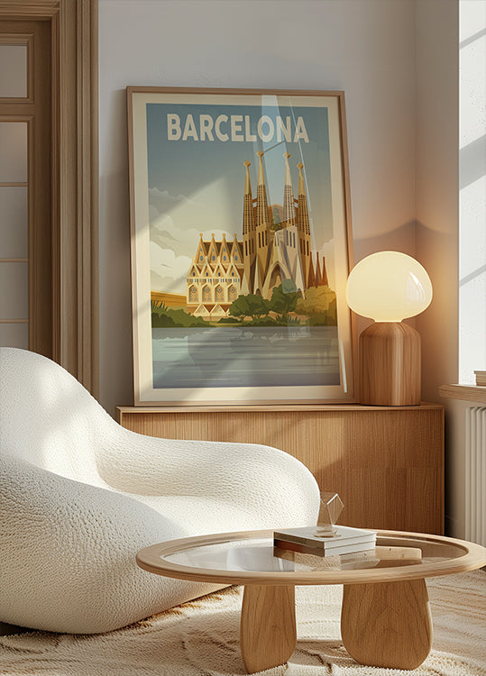 Barcelona Travel Print (NEW) - Posterbox