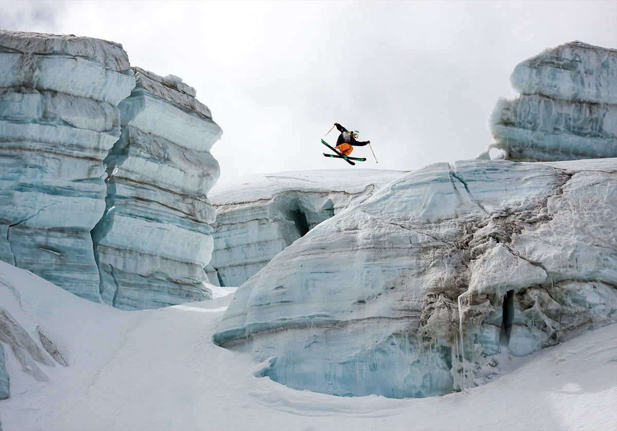 Póster Candide Thovex do nada para o nada