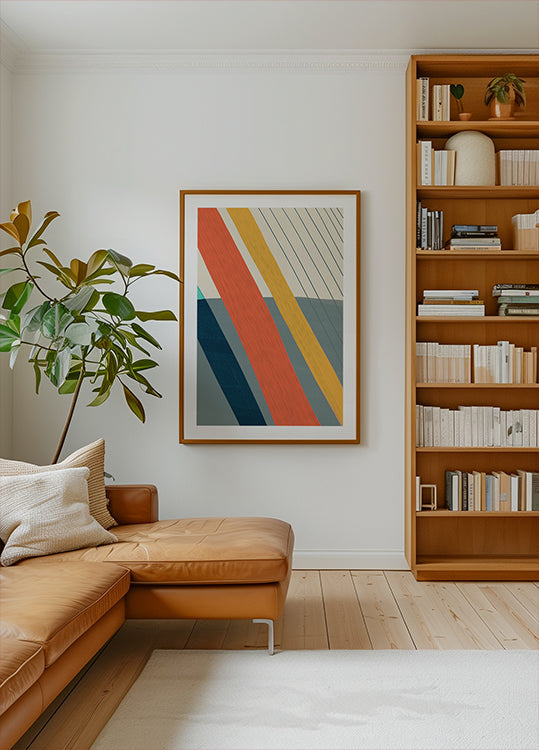 Bold Geometric Stripes (NEW) - Posterbox